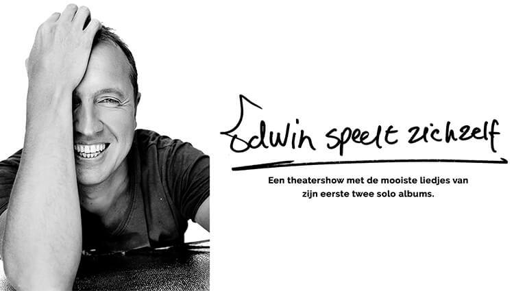 Uitgelicht EDWIN SPEELT ZICHZELF THEATERSHOW LIGGEND ALLEEN OMSCHRIJVING