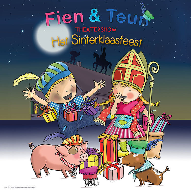 Uitgelicht Fien Teun vierkant met logo credits Van Hoorne Entertainment