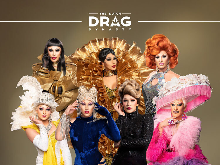 Uitgelicht The Dutch Drag Dynasty liggend Hannah Anthonysz