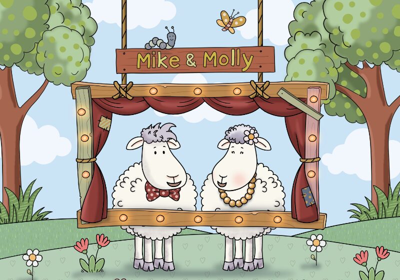 Website overzicht Mike Molly Peuterfeest