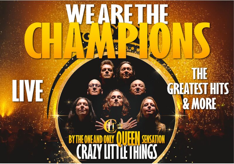 Website overzicht Crazy Little Things We Are The Champions The Greates Hits More